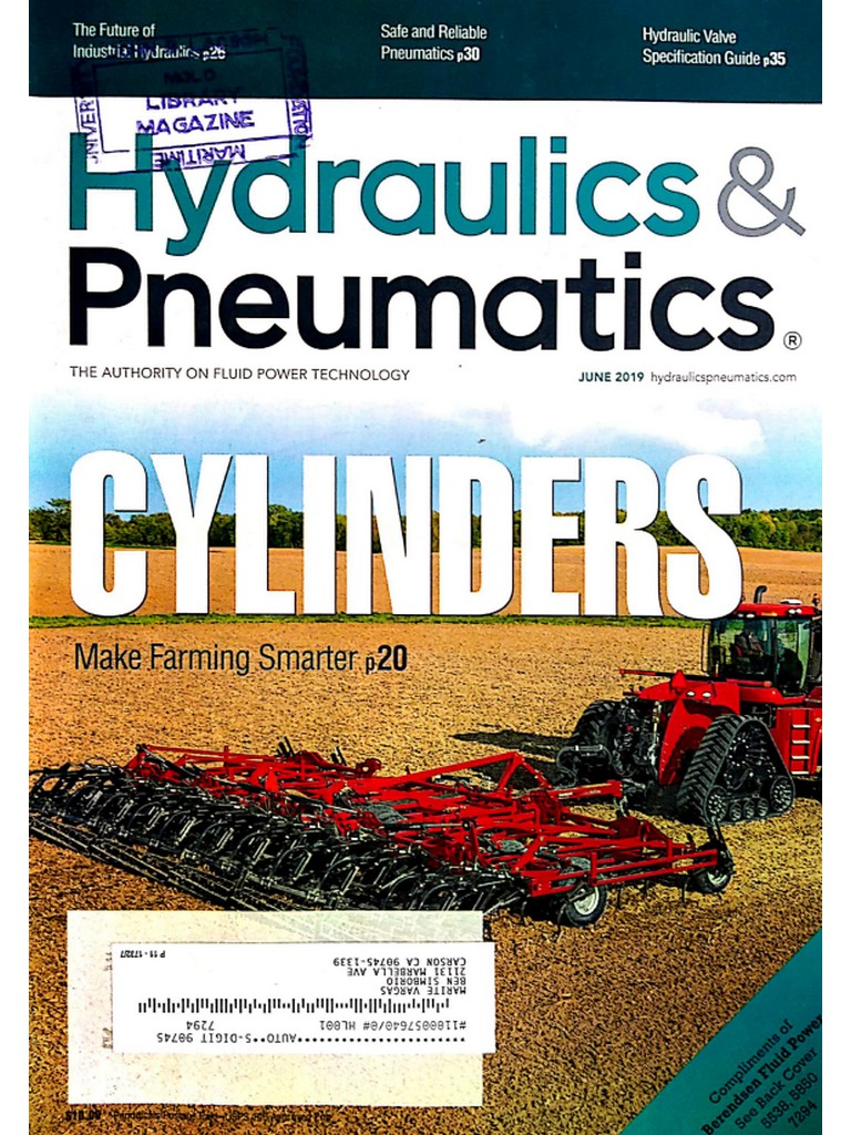 Hydraulics and pneumatics Jun. 2019